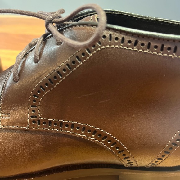 MARC JOSEPH NEW YORK mens Genuine Leather Gold Collection Dress Ankle Boots - Picture 4 of 4